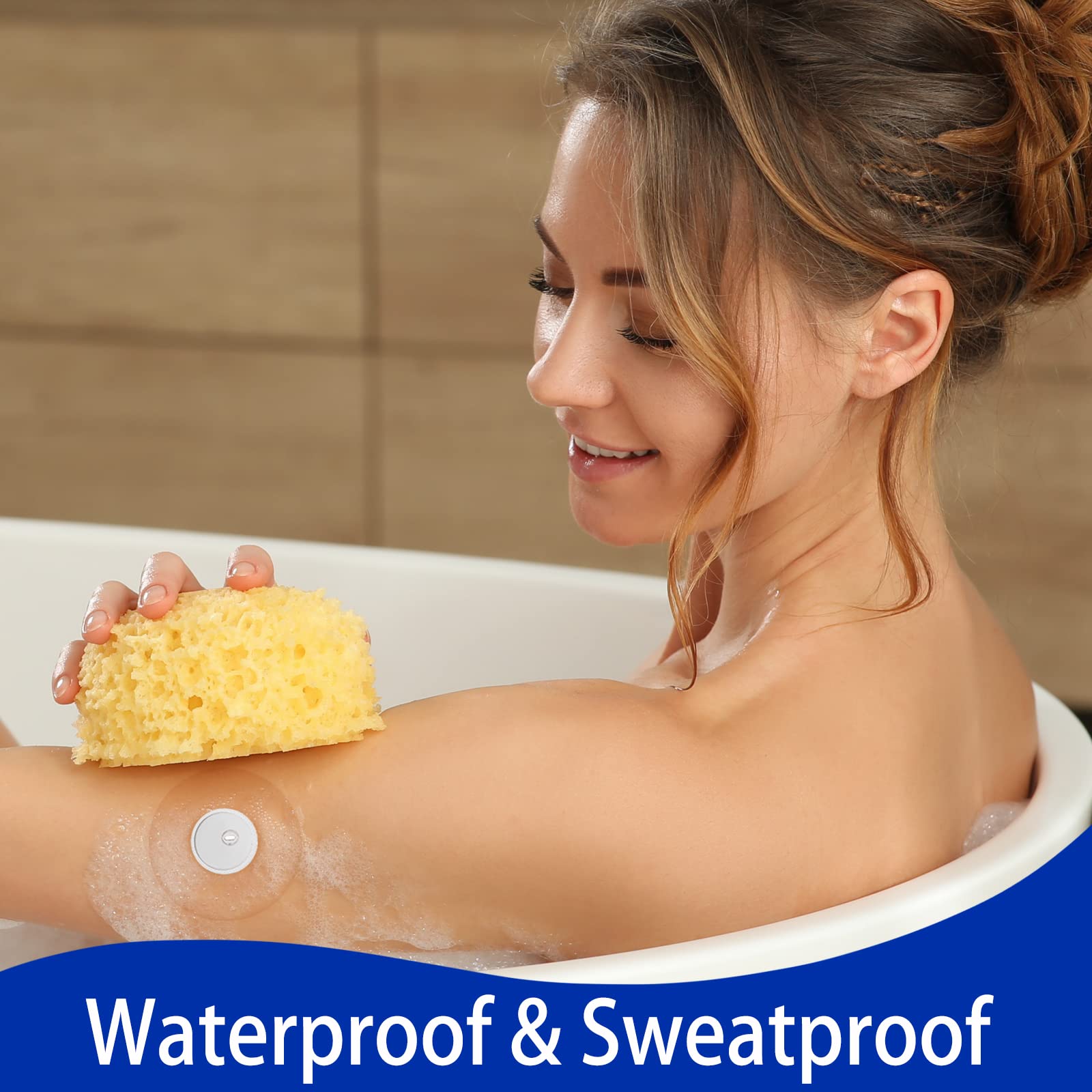 HONYOU patch for Libre 3 sensor offers clear, skin-friendly adhesion.