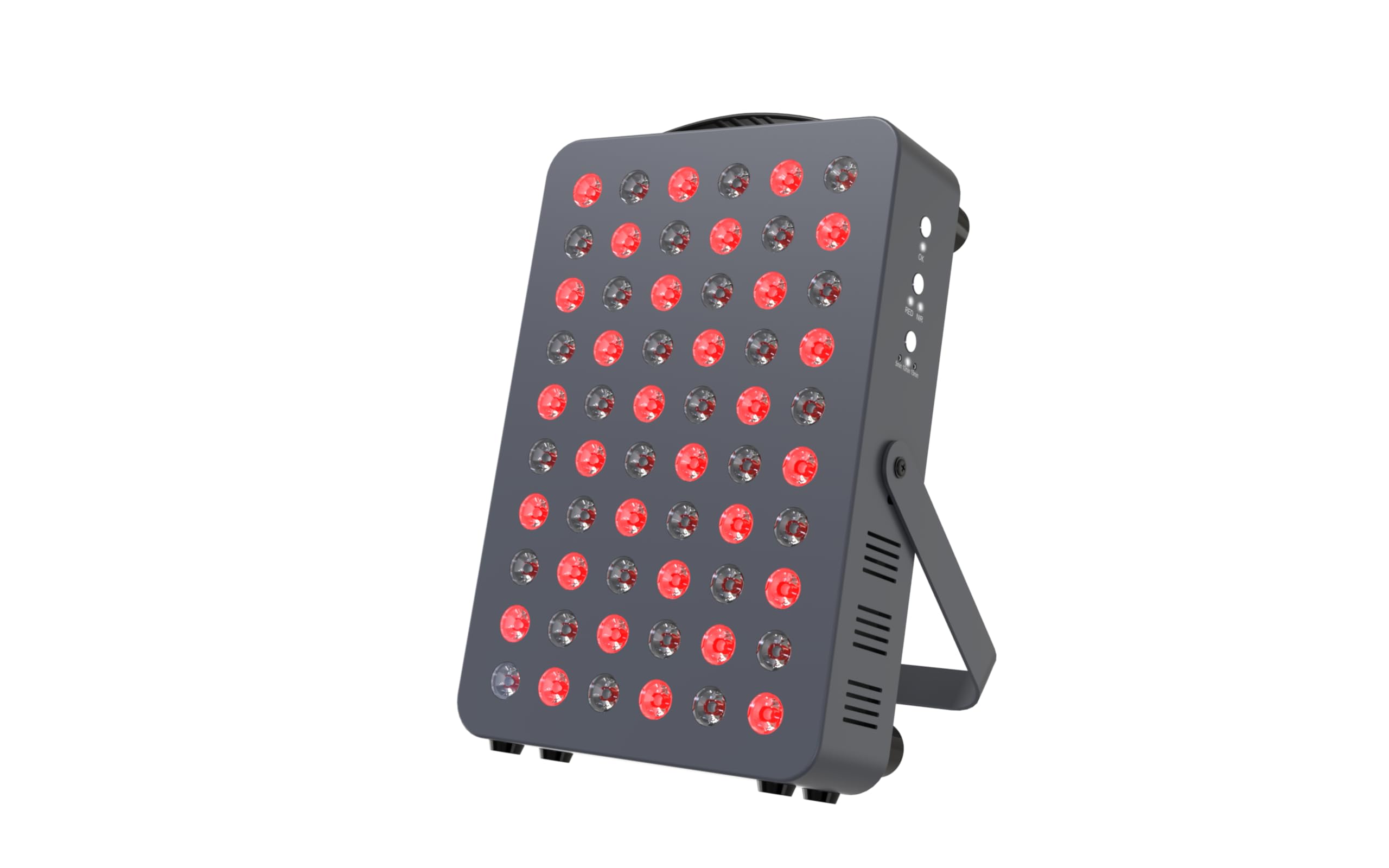 Hooga HG300 front view showing compact red and near-infrared panel for home use.