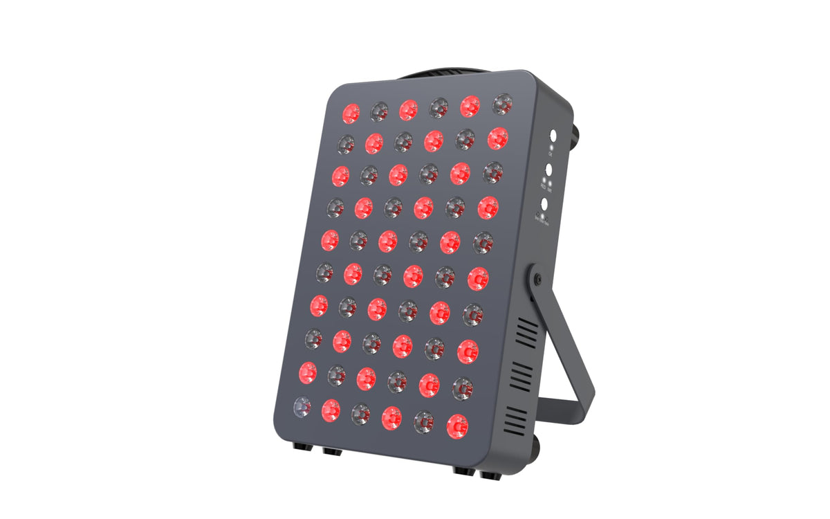 Hooga HG300 front view showing compact red and near-infrared panel for home use.