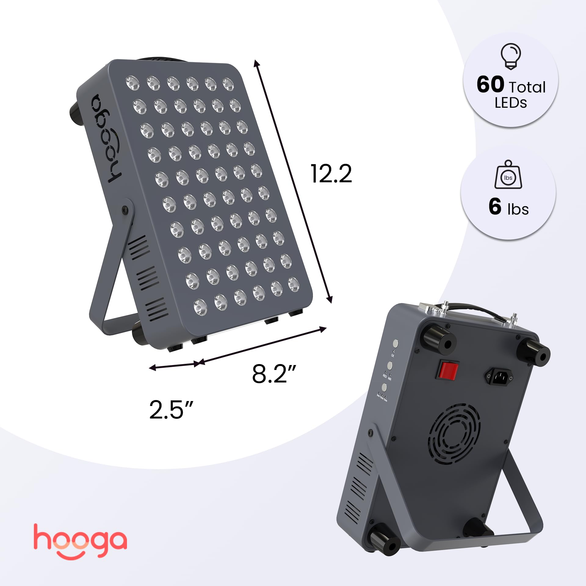 Hooga HG300 top handle with built-in timer enhances simple scheduling.