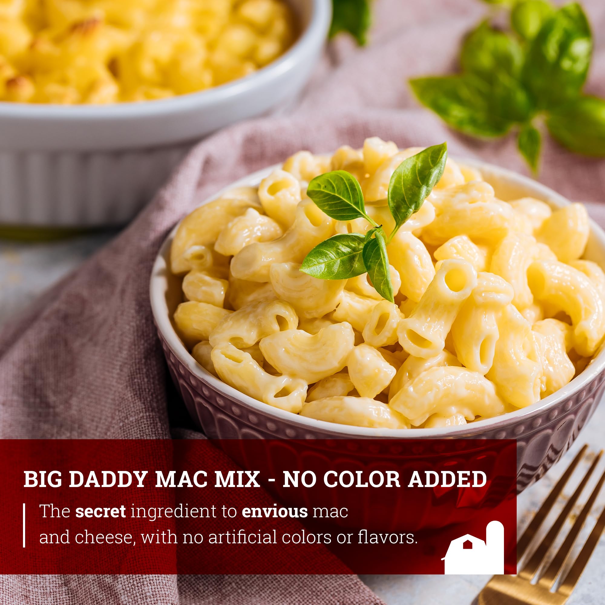 Hoosier Hill Farm Big Daddy Mac Mix sauce forming on the stovetop