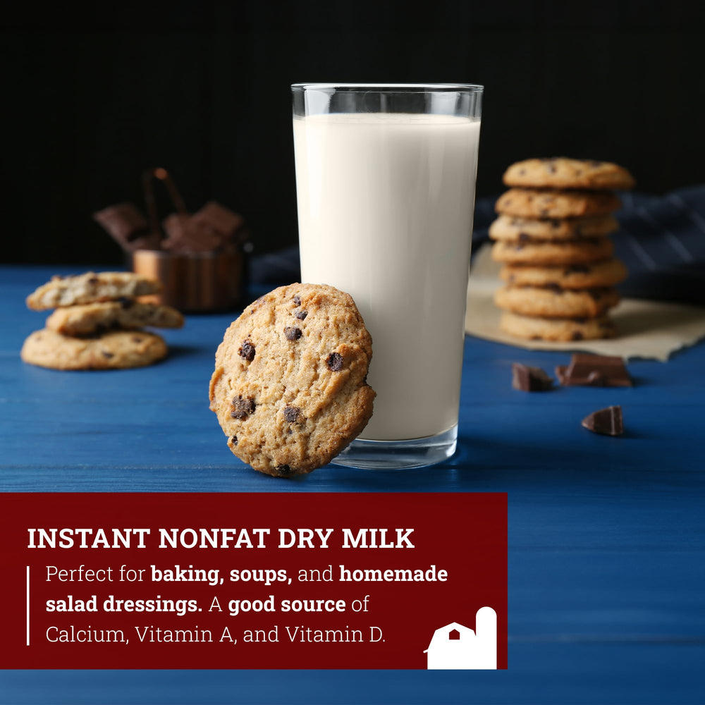 Powder added to smoothies for extra protein and creaminess with Hoosier Hill Farm.