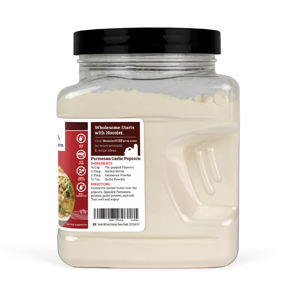 Hoosier Hill Farm Parmesan Cheese Powder brightens salads with cheesy tang.