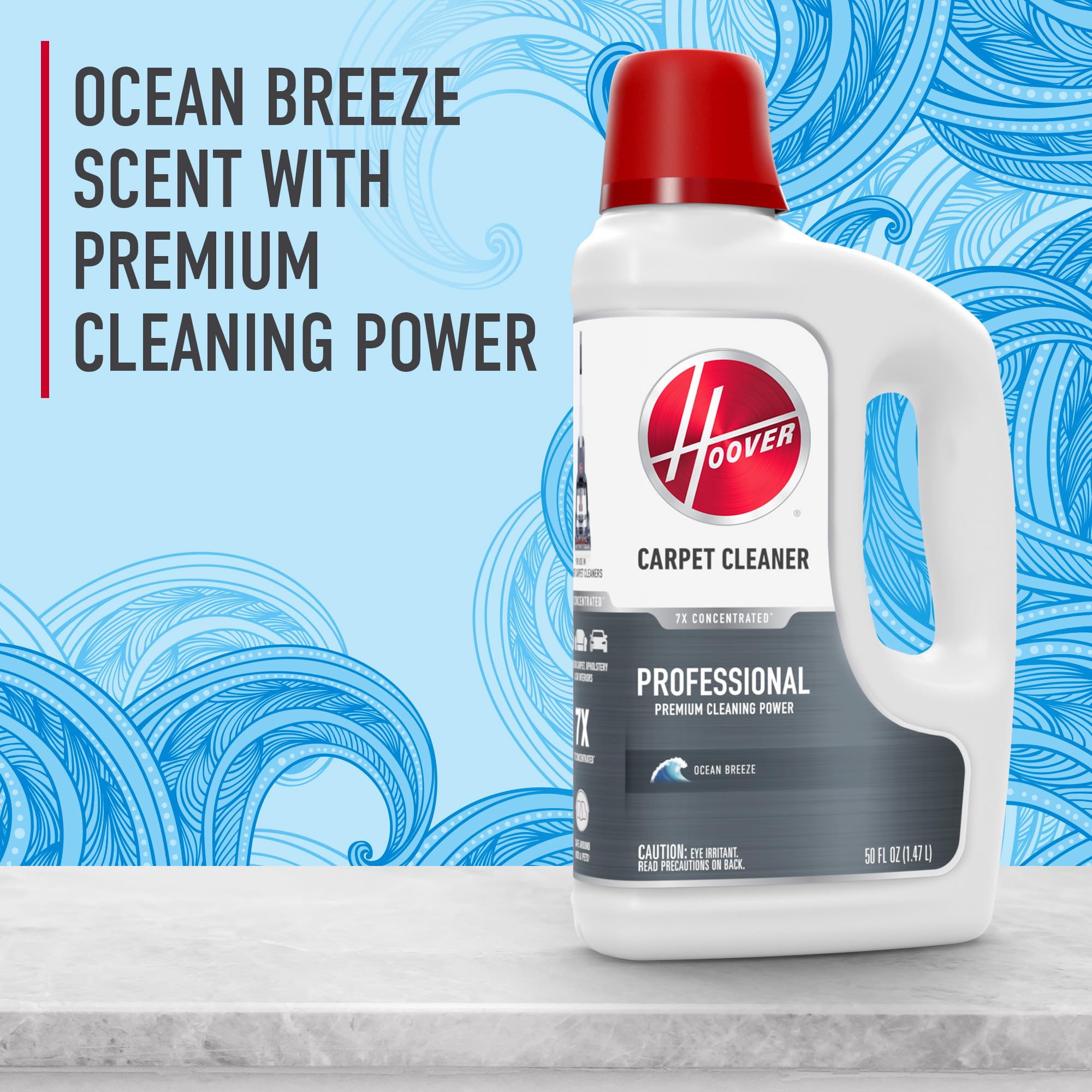 Hoover Prime Professional is phosphate-free, reducing harsh chemical exposure