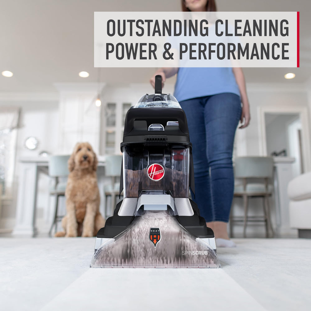 Stairs and rugs cleaned with Hoover Prime Professional for a uniform look