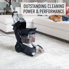 Meadows scent from Hoover Renewal enhances home freshness during cleaning.