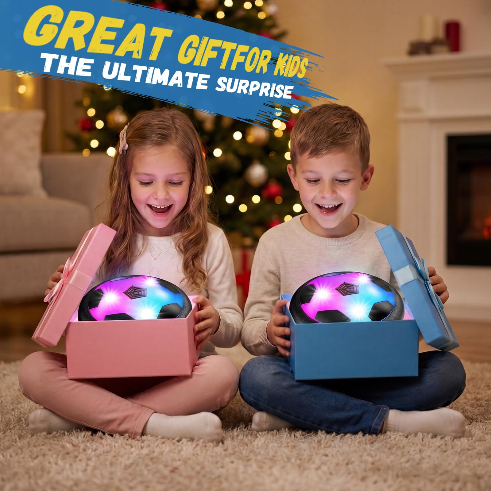 HopeRock gift-ready hover ball is a versatile birthday gift.