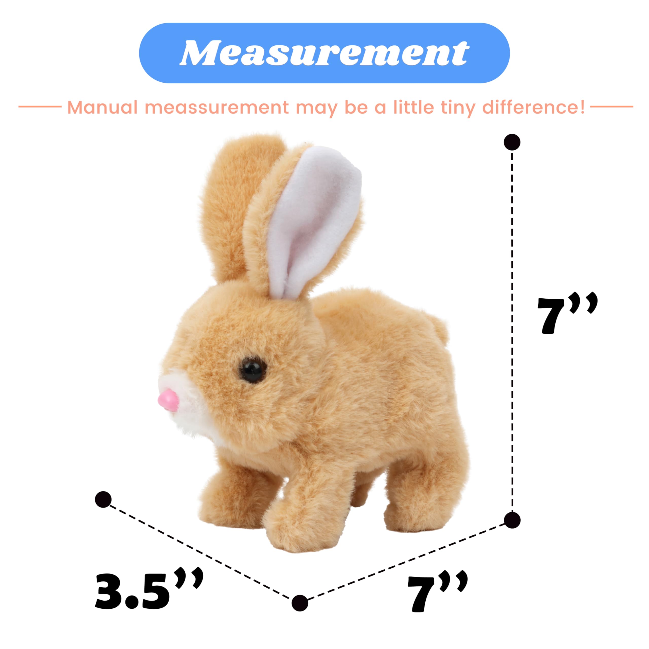 Hopearl hopping rabbit ears — animated motion for engaging playtime.