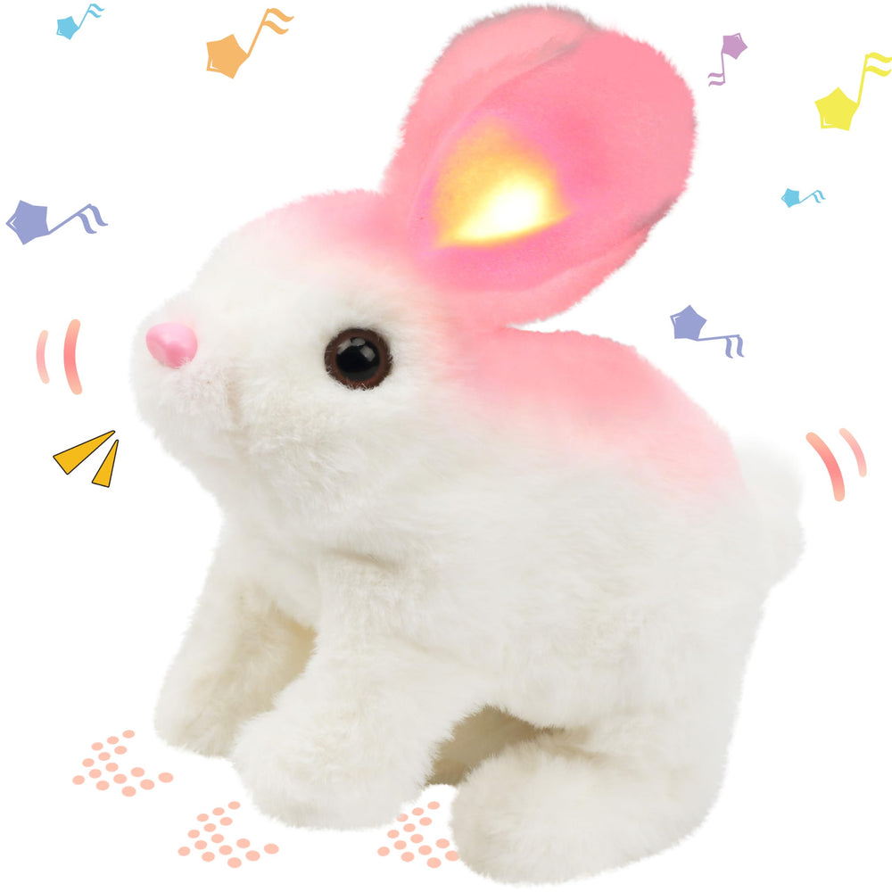 Hopearl hopping rabbit with LED ears boosts playtime with bright visuals.
