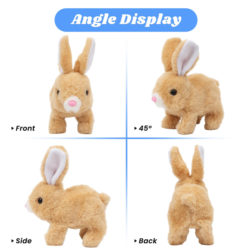 Hopearl hopping rabbit nose twitch — interactive response during play.