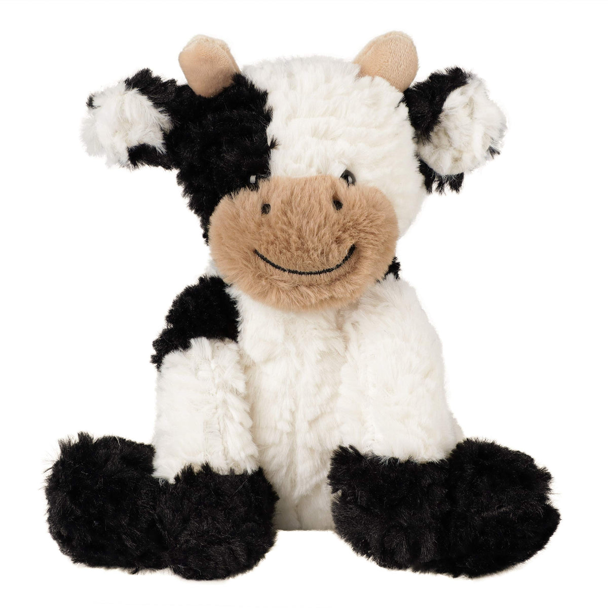 Hopearl plush cow toy with soft body provides comforting cuddles for kids.
