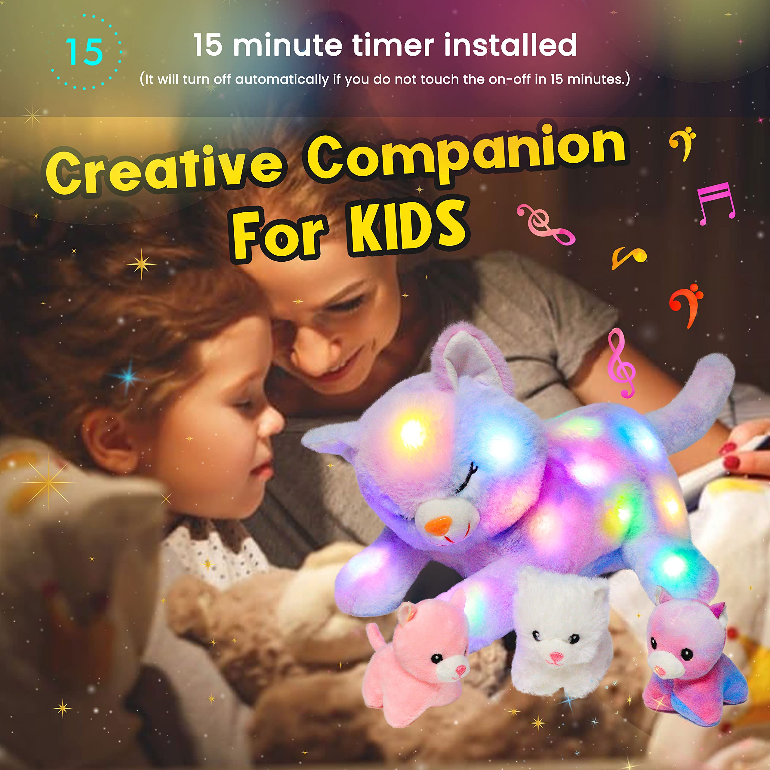 Hopearl soft, safe plush material designed for kid-friendly use.