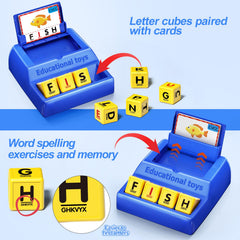 HOPEEYE 30 double-sided cards support varied spelling practice