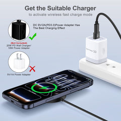 HopePow foldable MagSafe charger for Pixel devices with precise alignment.