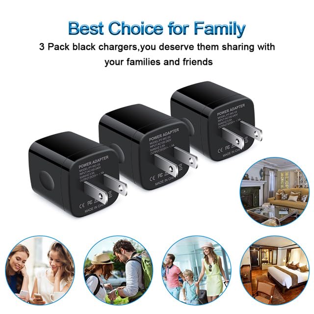 HopePow Wall Charger Cube packaging includes warranty and support
