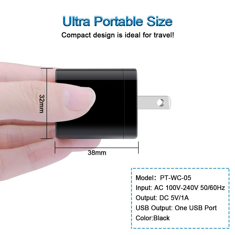 HopePow Wall Charger Cube three pack ideal for travel and home use
