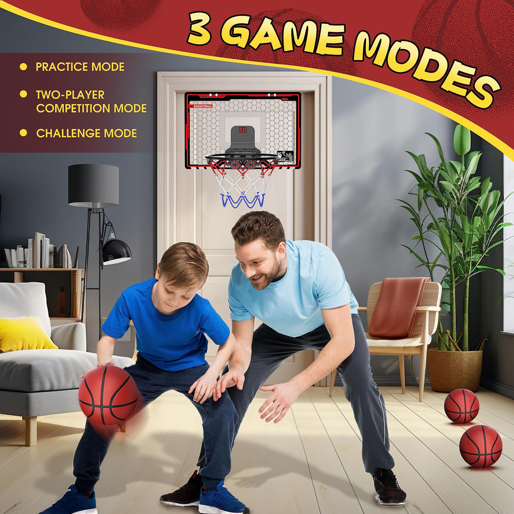 HopeRock protective foam padding reduces noise for peaceful indoor play.