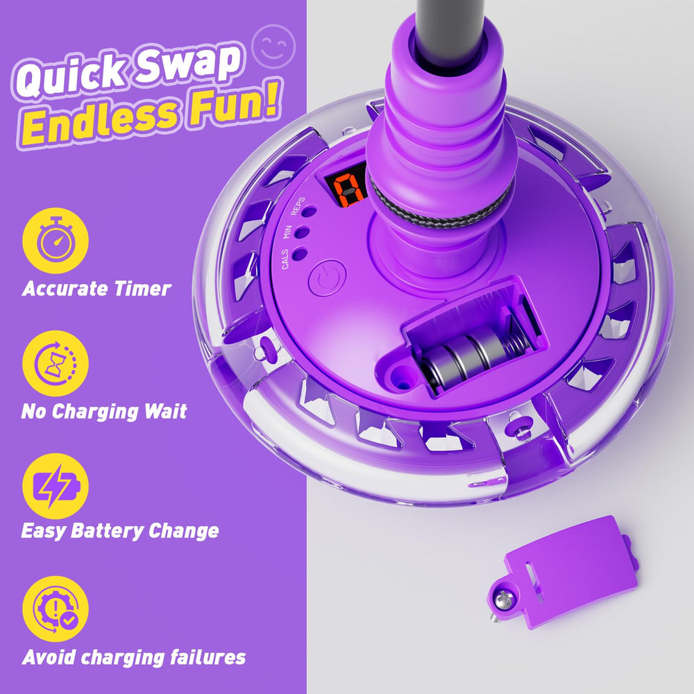 HopeRock soft EVA loop offers comfortable grip during jumps