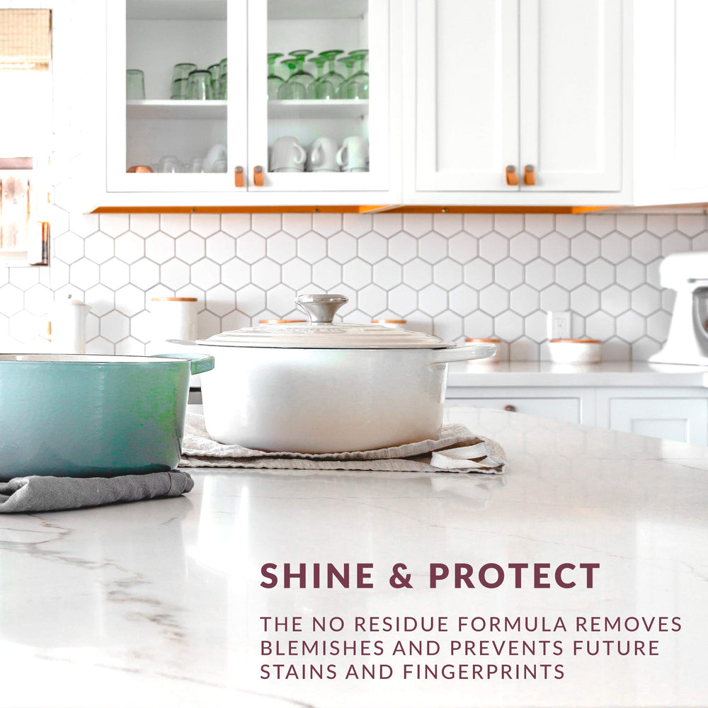 Family-friendly formula safe for counters around children and pets.