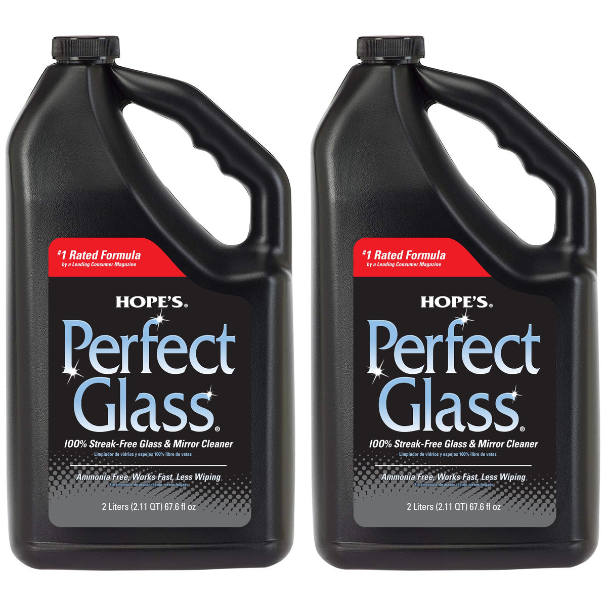 HOPE'S Perfect Glass Cleaner delivers streak-free shine on windows and glass surfaces