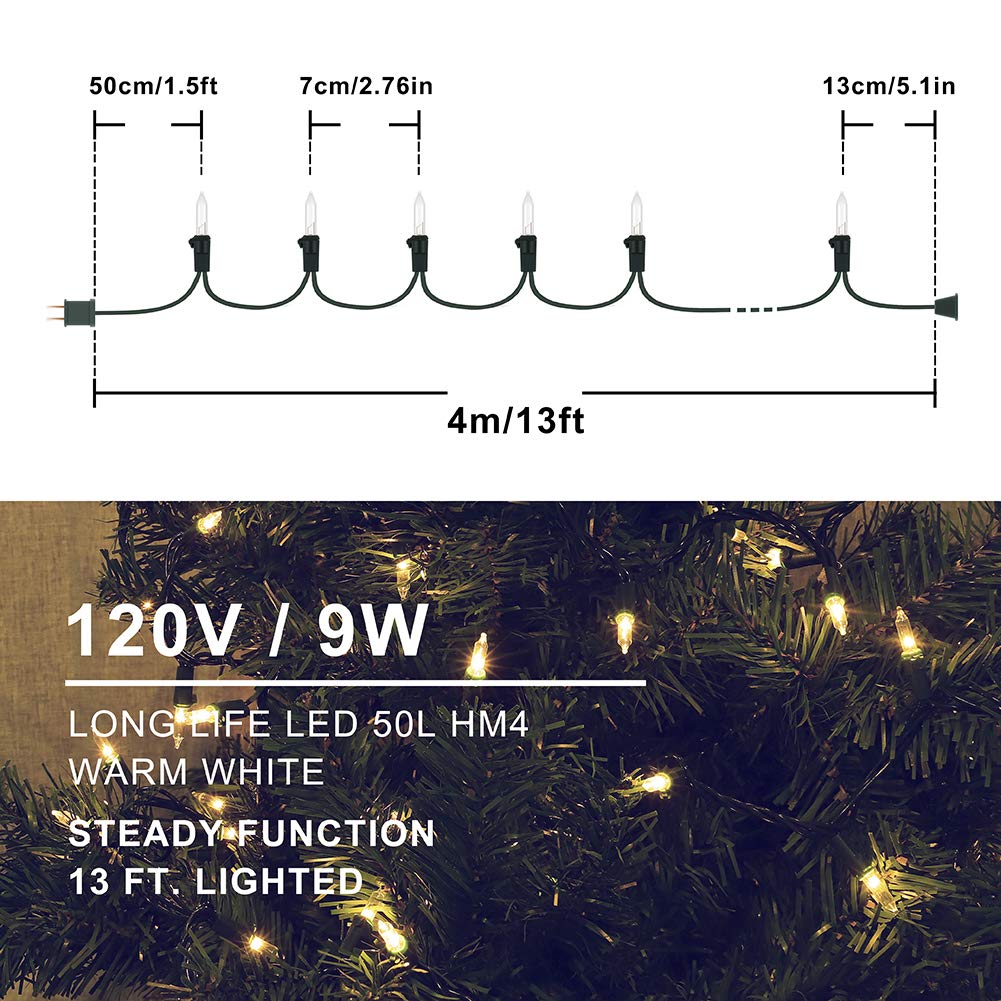Hopolon end-to-end connectable lights for larger displays