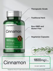 Ceylon cinnamon bark powder container closeup highlights true cinnamon origin.