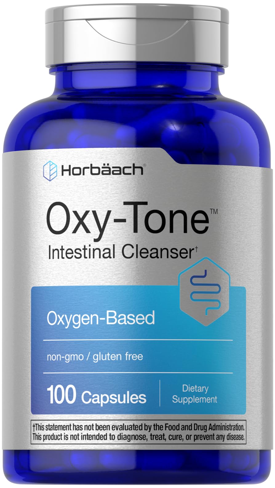 Horbäach Colon Cleanse bottle front, ideal for daily wellness routines.