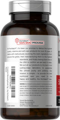 Horbaach Creatine Monohydrate label close-up emphasizes purity and potency