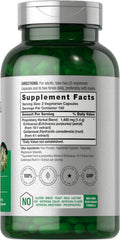 Closeup of Horbaach Echinacea Goldenseal label highlighting pure ingredients.