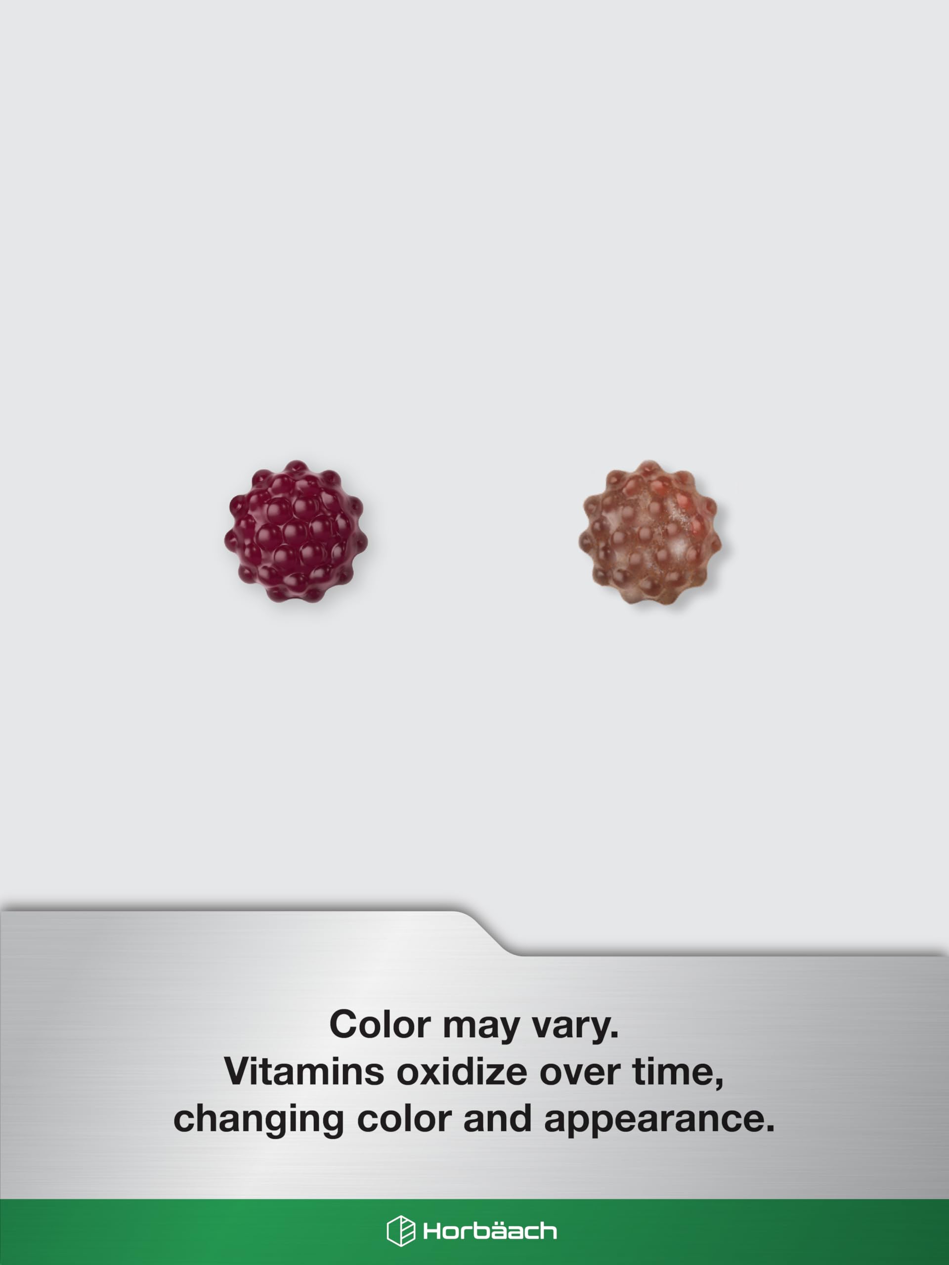 Horbaach Elderberry Gummies 120 count bottle for convenient daily use