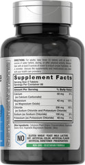 Horbäach Electrolyte Tablets label close-up showing gluten-free and non-GMO features