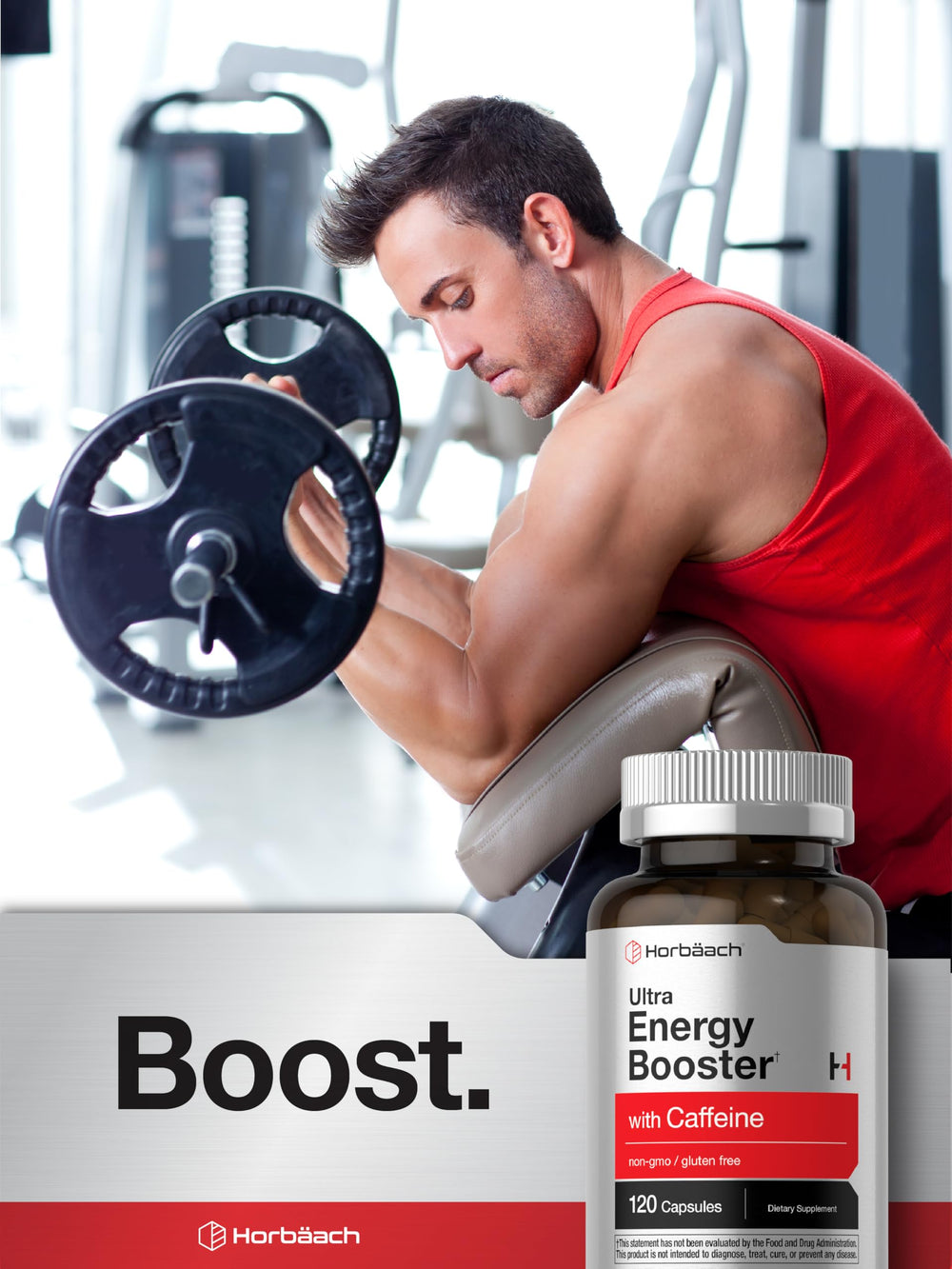 Horbäach Energy Supplement on a morning desk, ready for a focused start.