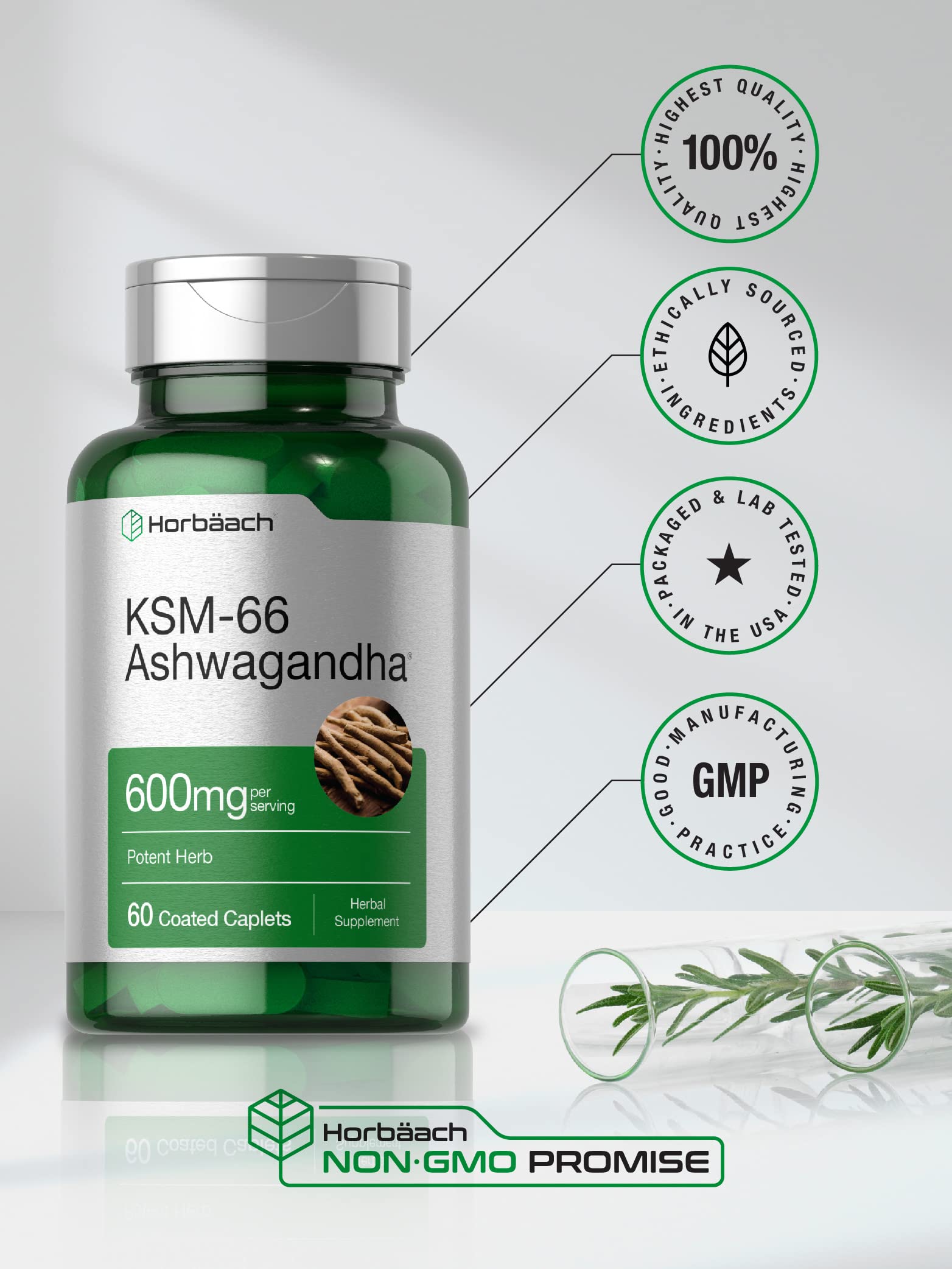 Horbäach gluten-free icon confirms allergy-friendly option