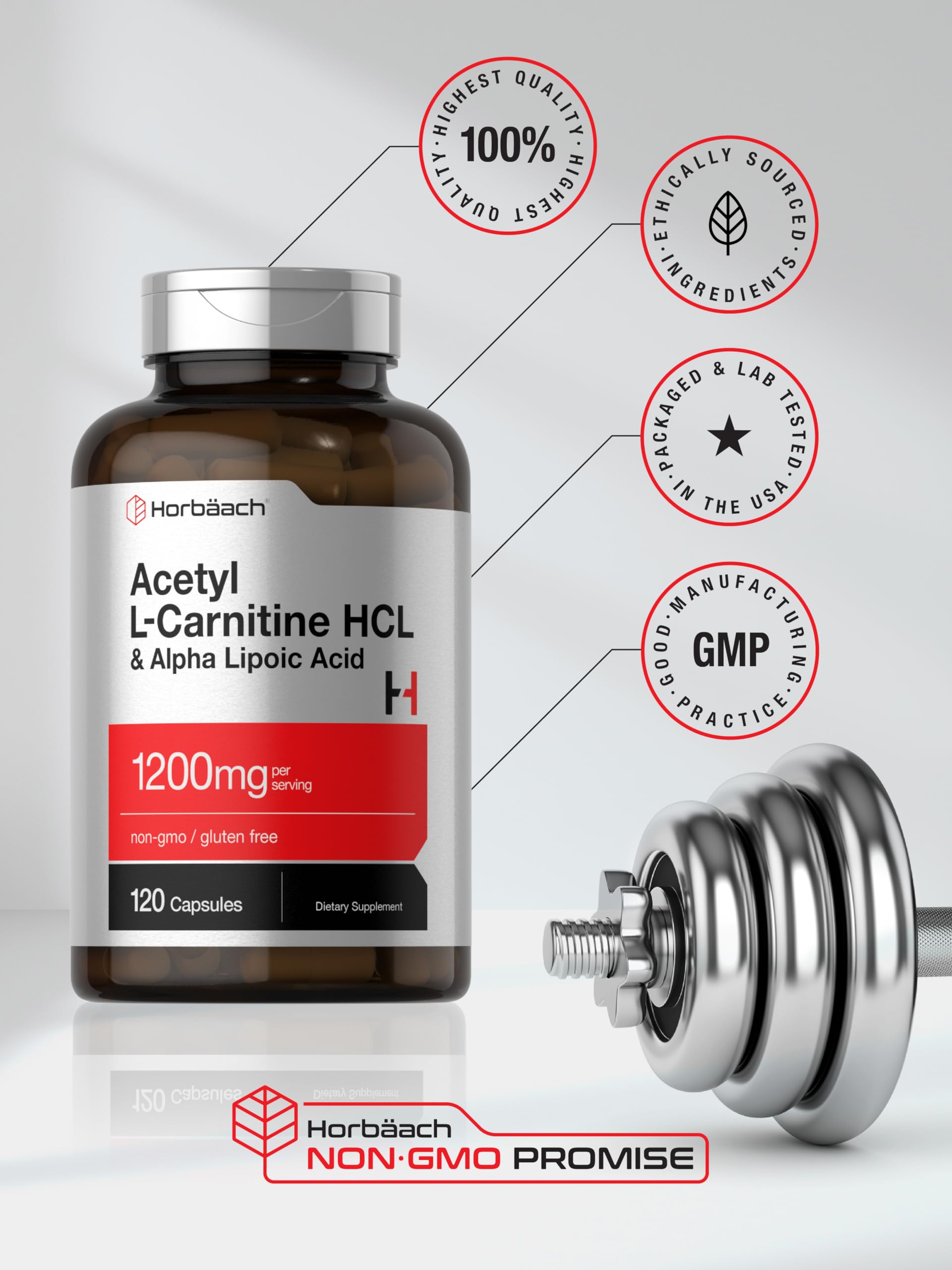 Horbäach ingredient list card conveys transparent formulation.