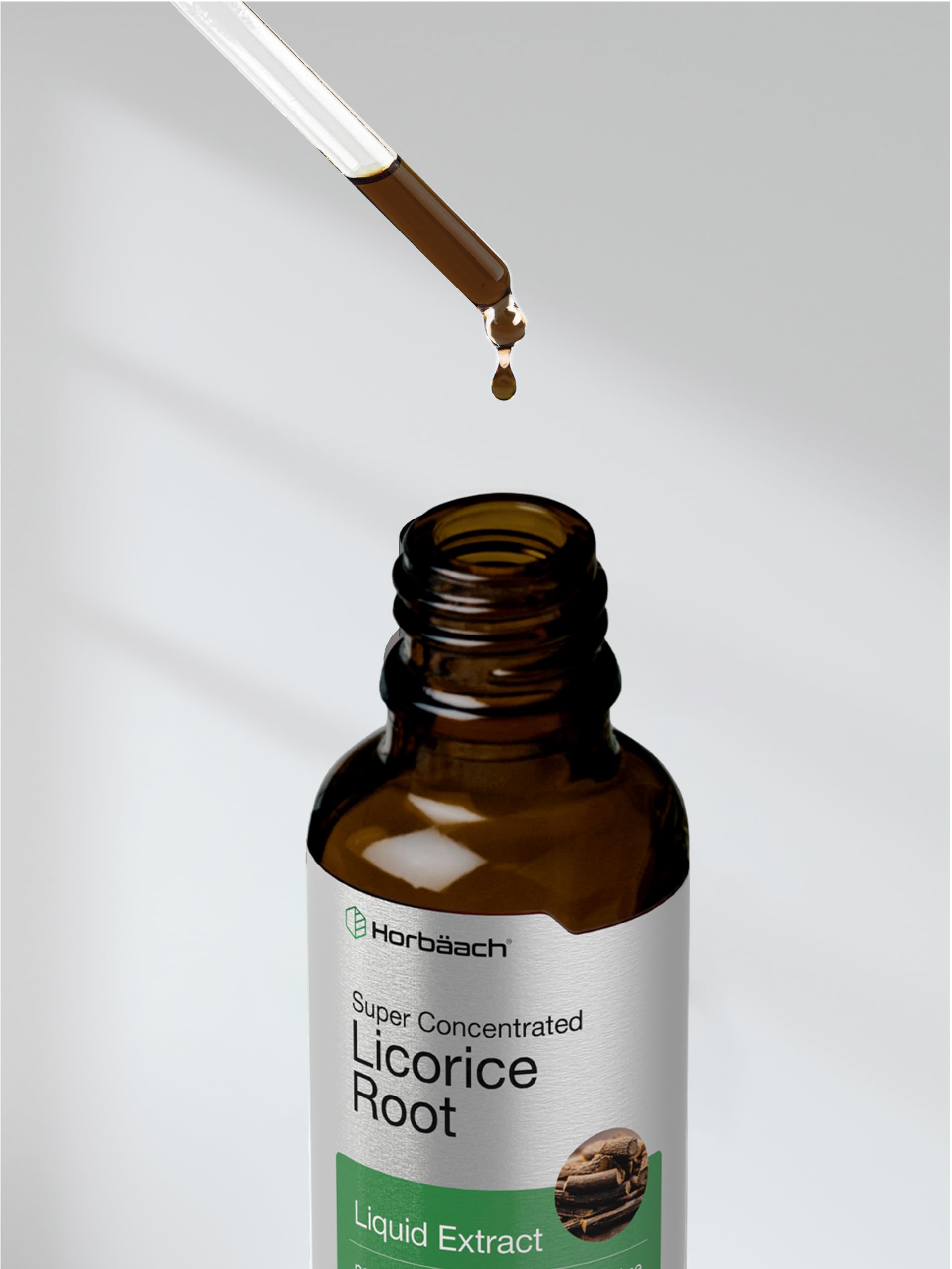 Horbäach Licorice Root Extract usage scene in a calm daily routine