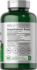 Horbäach Lions Mane softgel cap closeup shows smooth, easy-to-swallow capsules