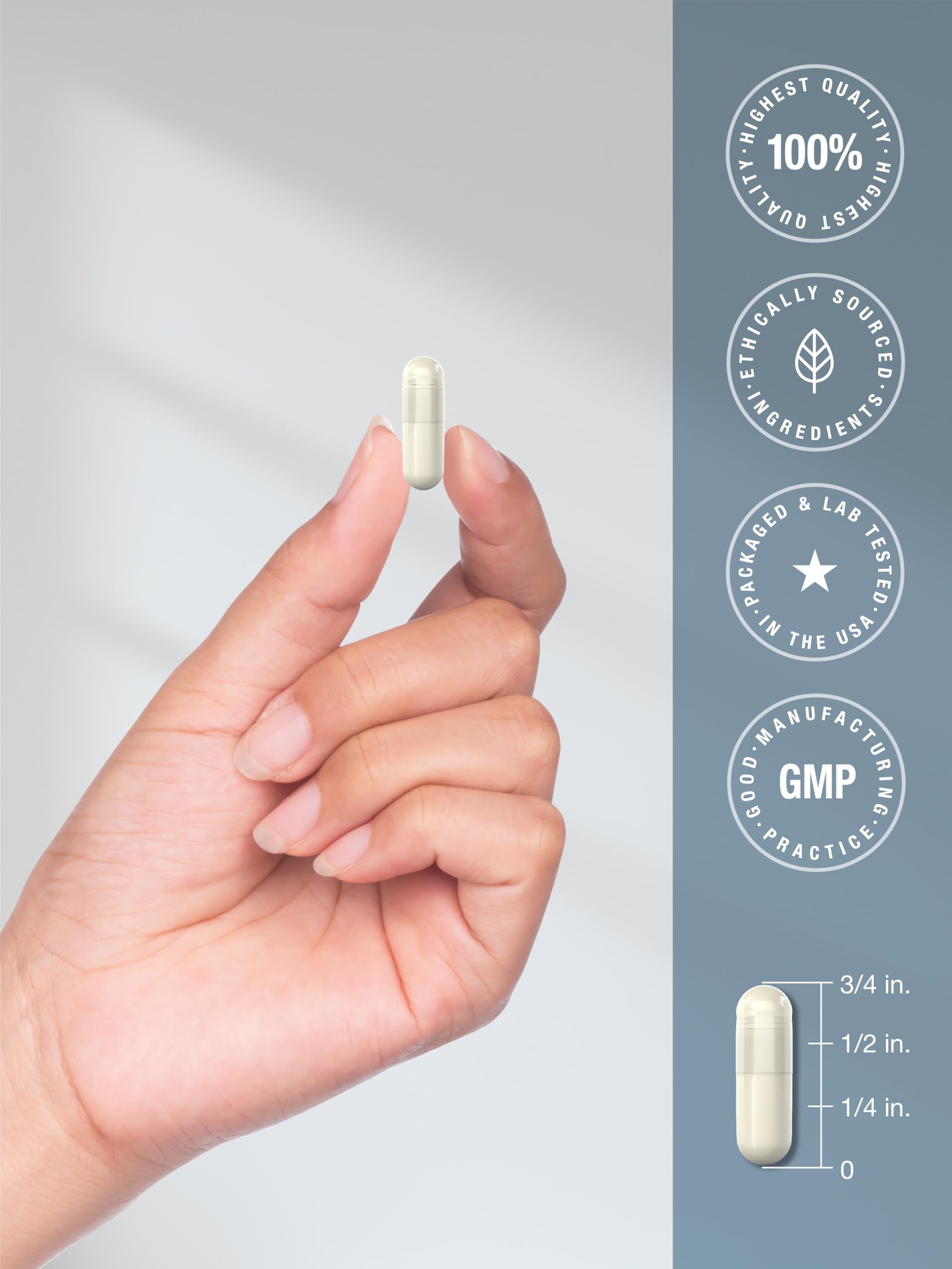 Horbäach Lithium Orotate 130 mg foil pack demonstrates portability