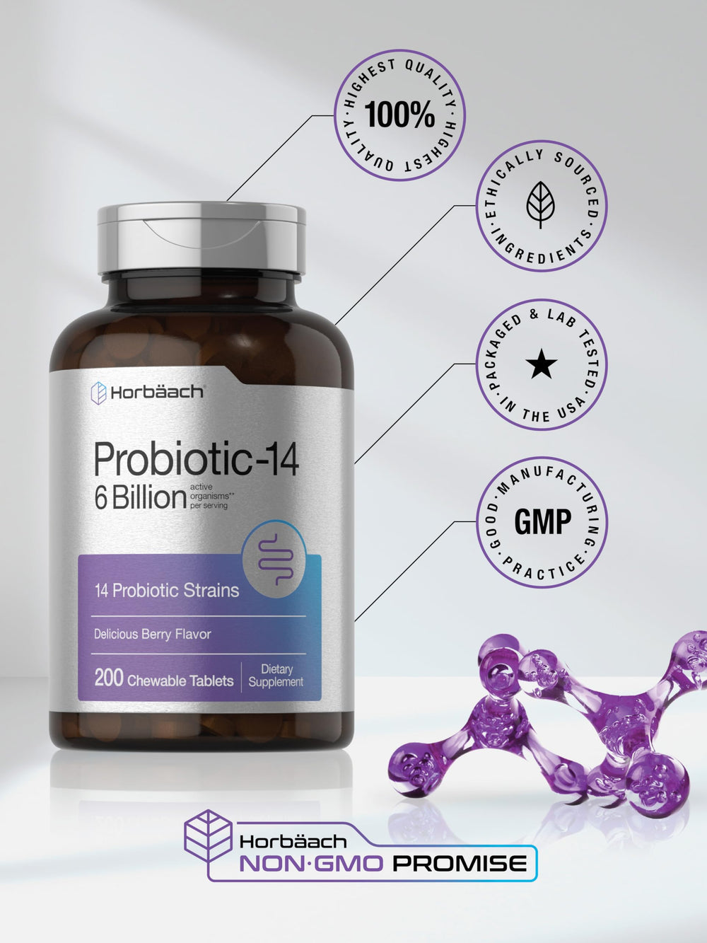 Horbäach Manufacturers lab-tested ingredients ensuring purity and potency.