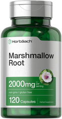 Horbaach marshmallow root capsules bottle for daily use