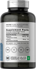 Horbäach Potassium Magnesium capsules closeup for easy daily intake