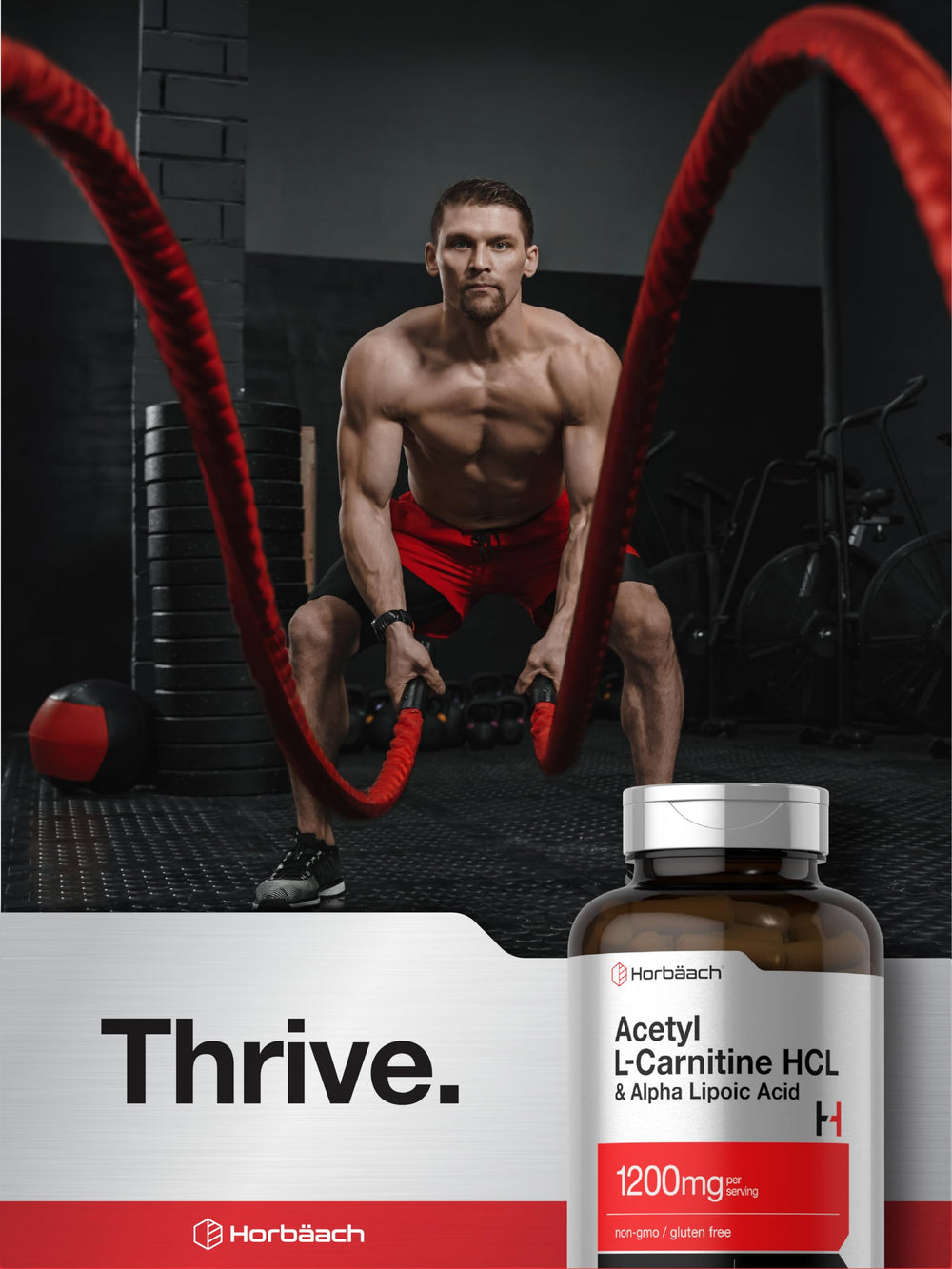 Horbäach packaging displays purity and potency assurances.
