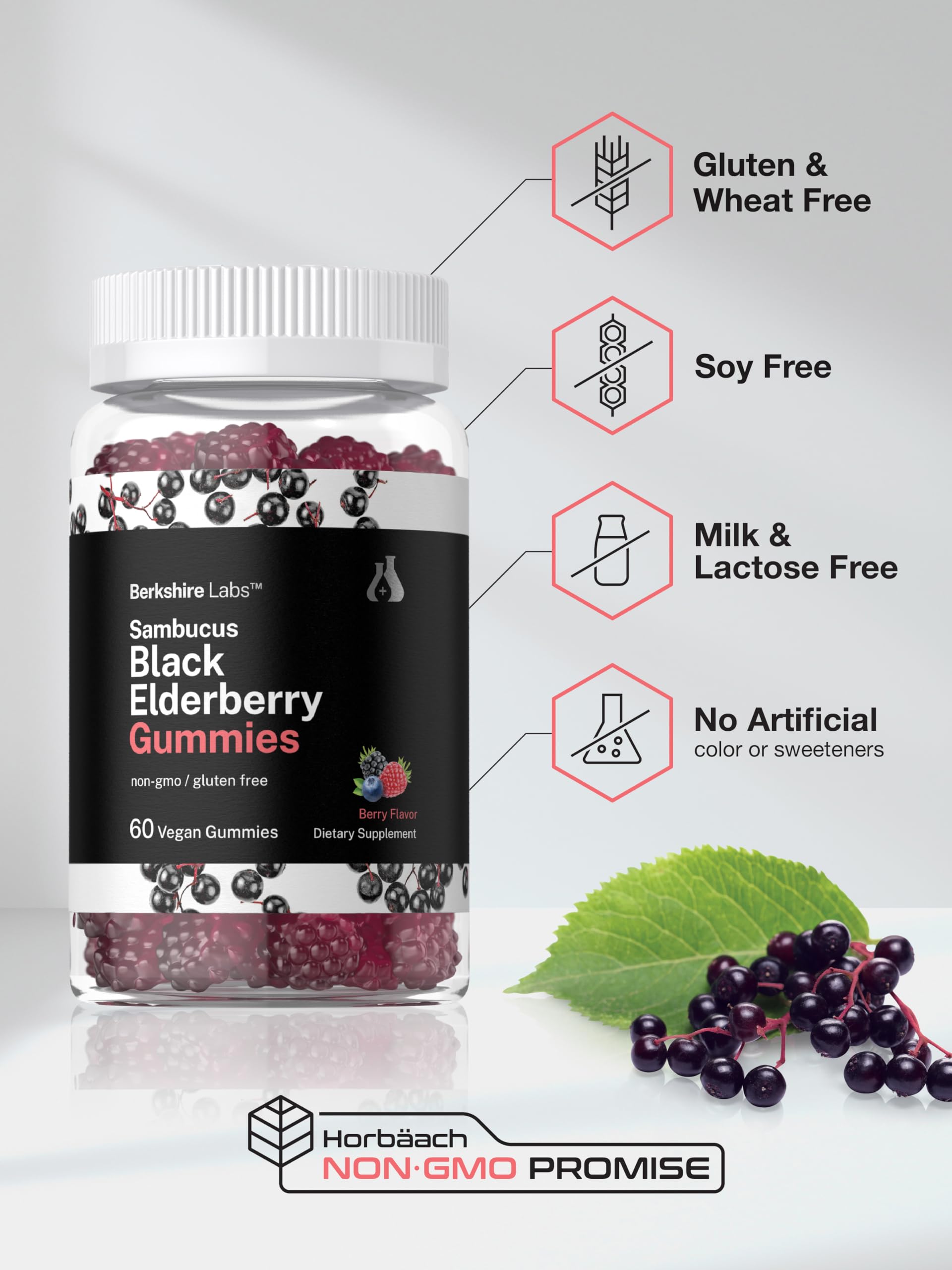 Packaging shows Berkshire Labs branding and 60-count bottle.