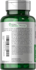 Horbäach Saw Palmetto Extract gluten-free label highlighting purity.