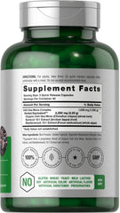 Horbäach Sea Moss Complex ingredients label featuring bladderwrack and burdock.
