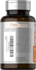 Vegan, non-GMO, gluten-free Horbaach label emphasizing clean ingredients