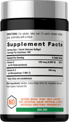 Horbäach Vitamin D3 K2 180 softgels are easy-to-swallow daily capsules.