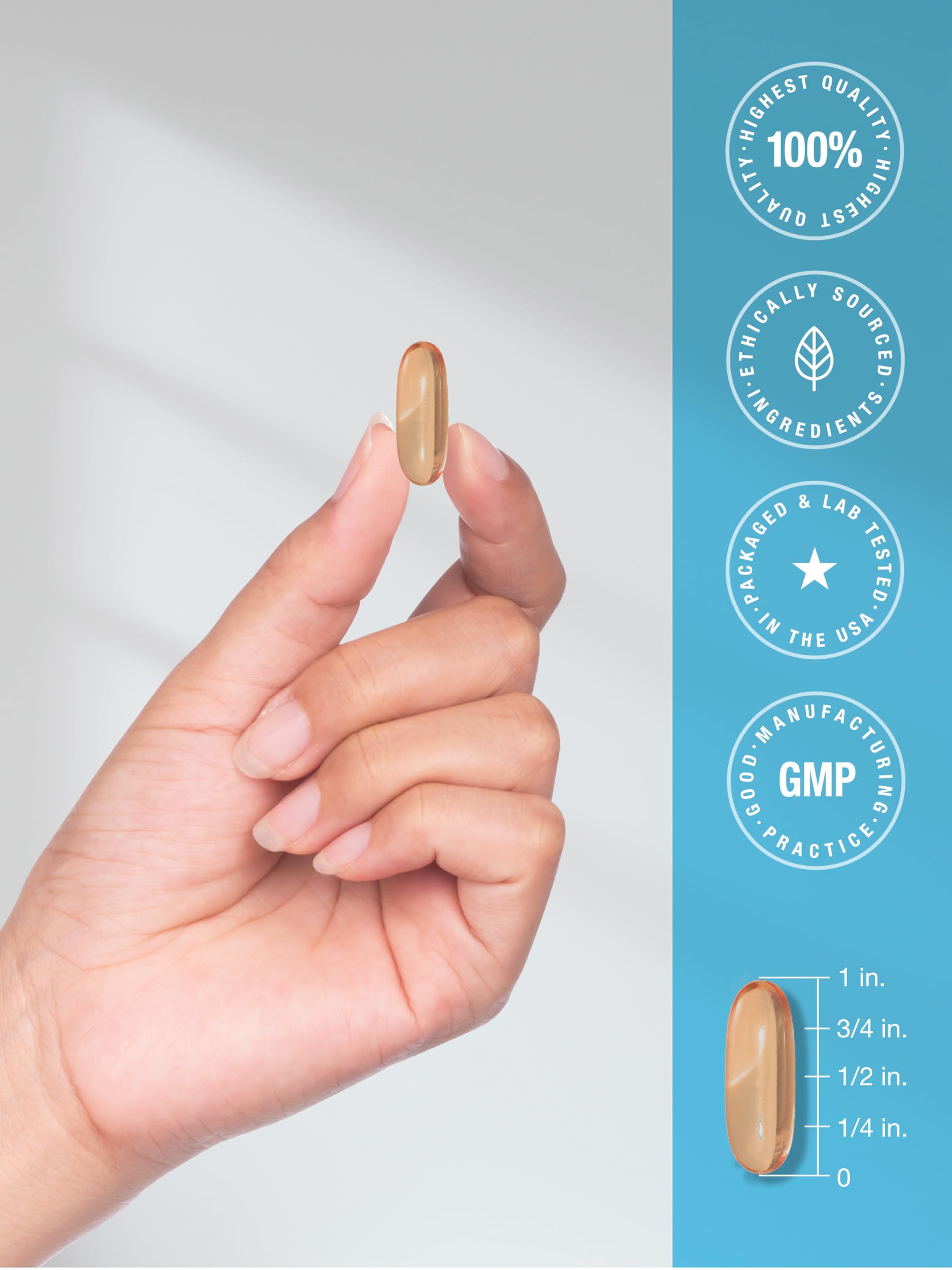 Horbäach 180-softgel count image shows generous supply for ongoing use