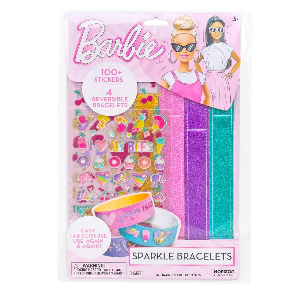 Barbie-inspired bracelet designs spark imaginative dress-up play.