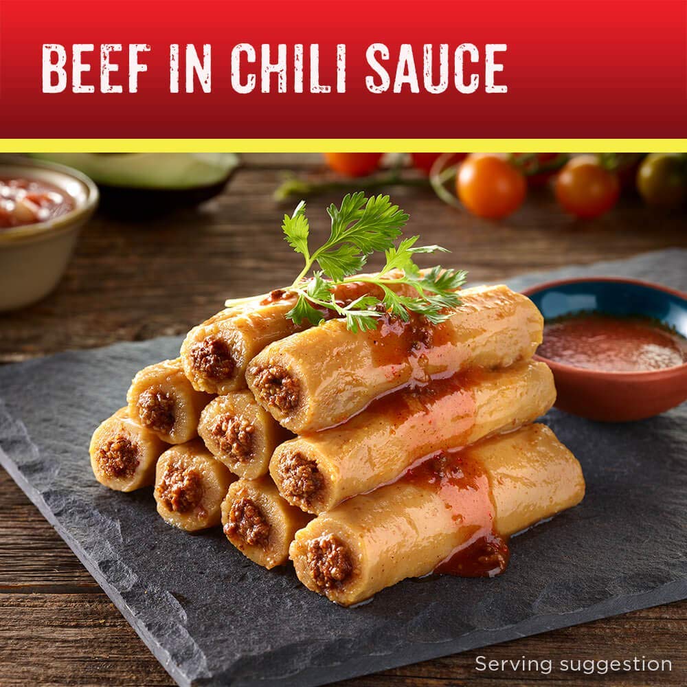 Hormel Beef Tamales plated with sides, a comforting family meal.