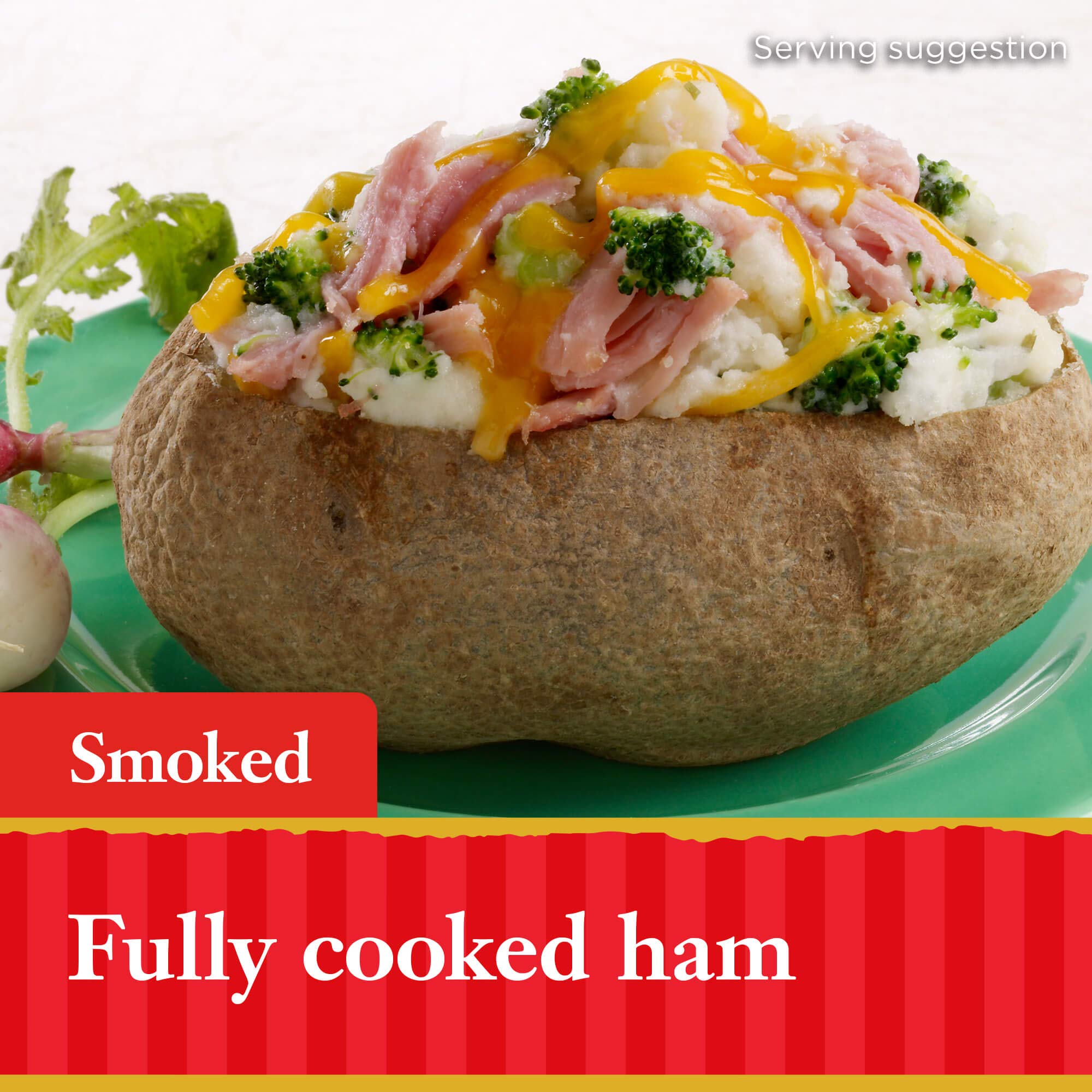 HORMEL canned ham pantry storage emphasizes long shelf life.